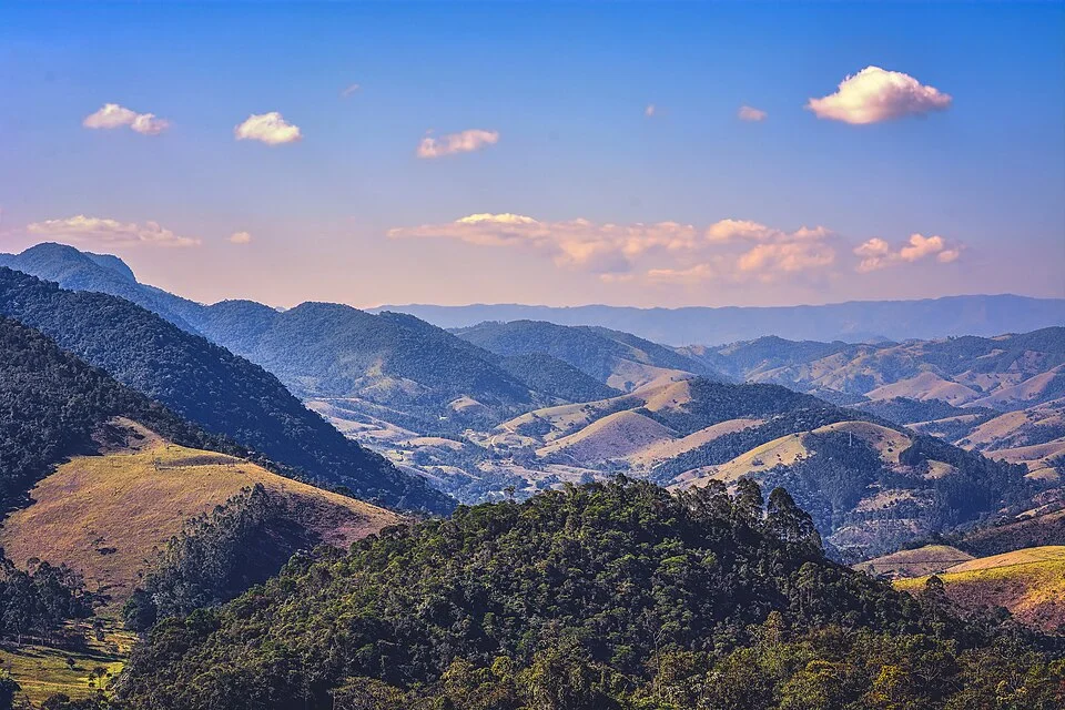 Paisagem da Mantiqueira em Monteiro Lobato — Monteiro Lobato, São Paulo